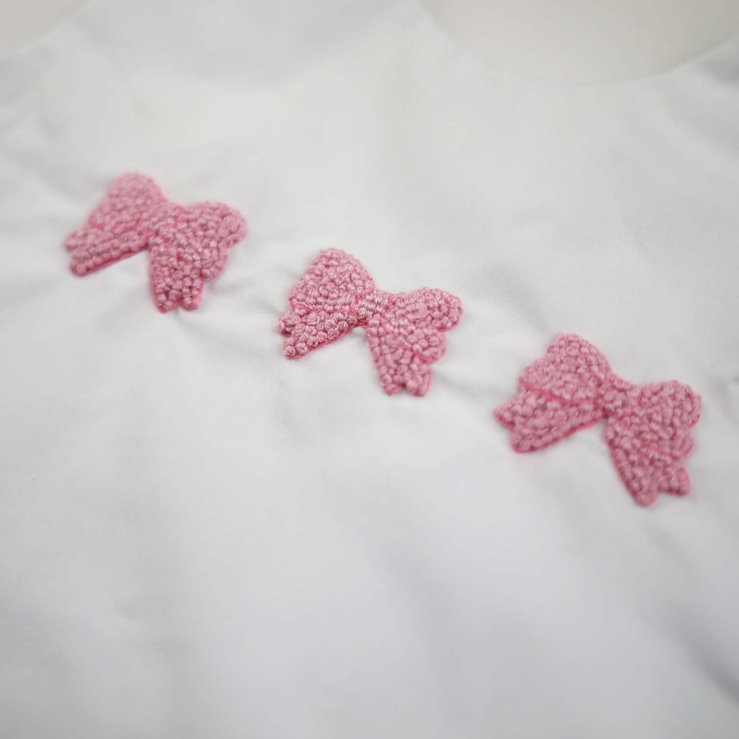 Pink Bow Swing Set