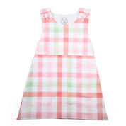 Plaid Print Knit Dress