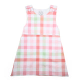 Plaid Print Knit Dress