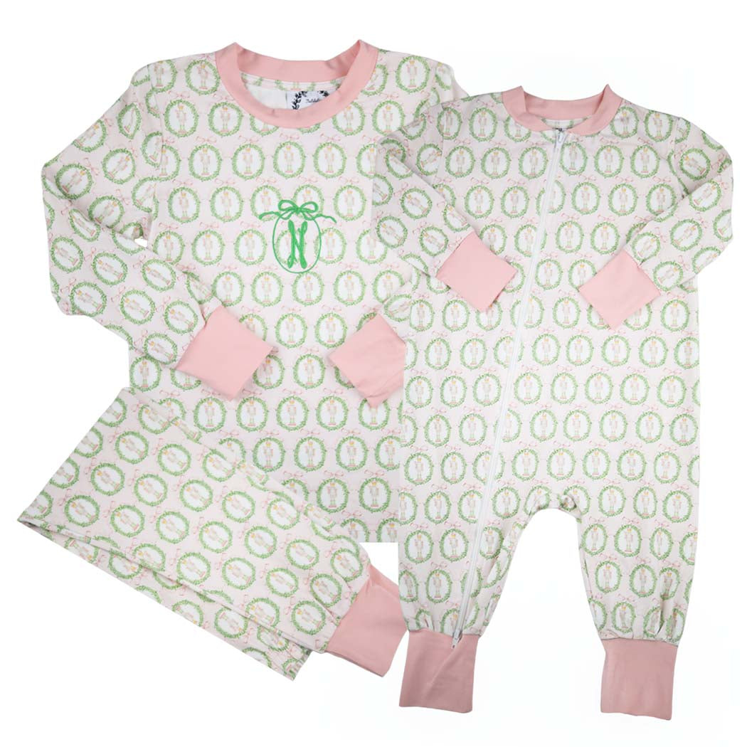 Christmas Pink Nutcracker Loungewear Set