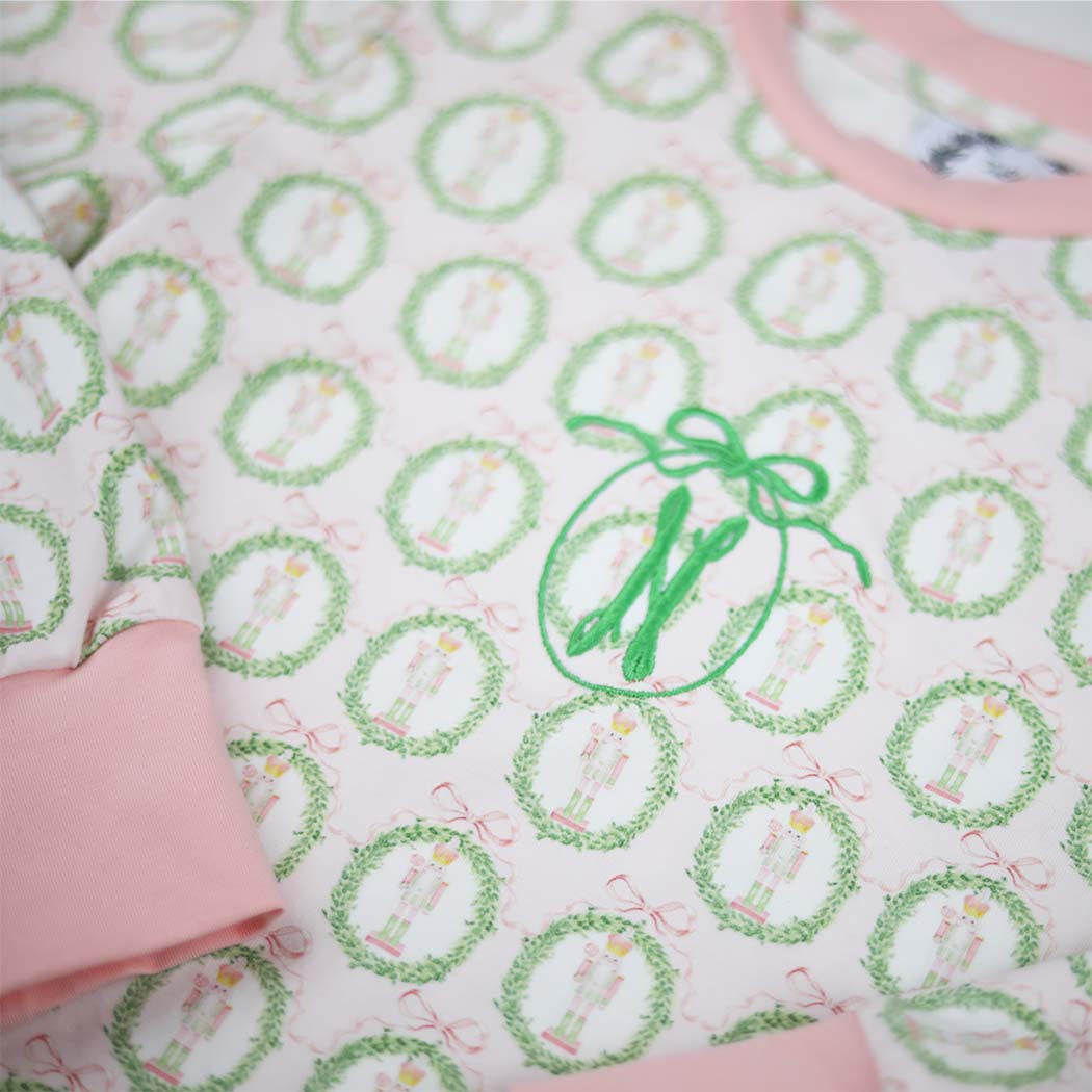 Christmas Pink Nutcracker Loungewear Set