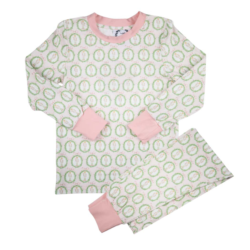 Christmas Pink Nutcracker Loungewear Set