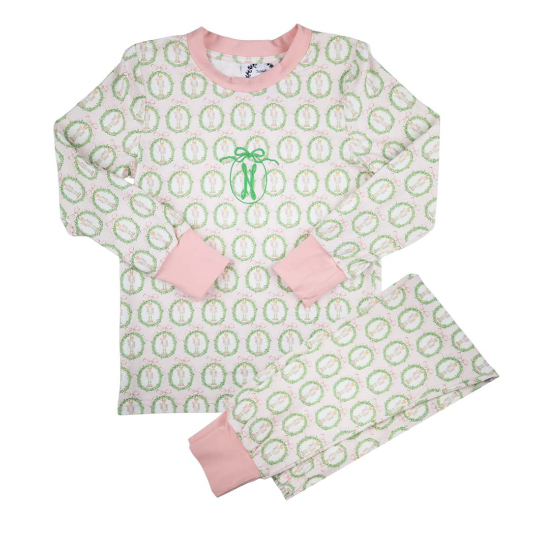 Christmas Pink Nutcracker Loungewear Set