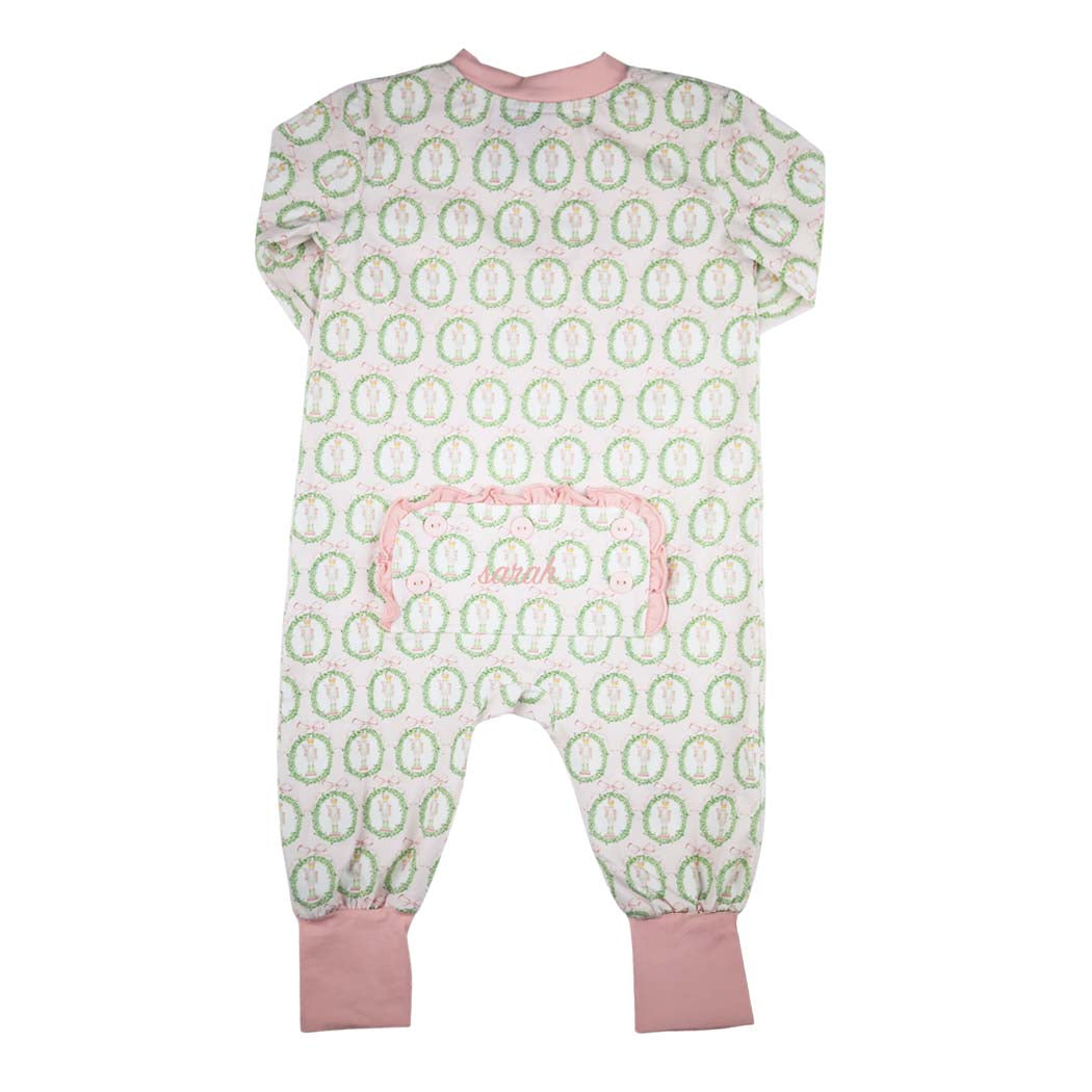 Christmas Pink Nutcracker Zippy Romper