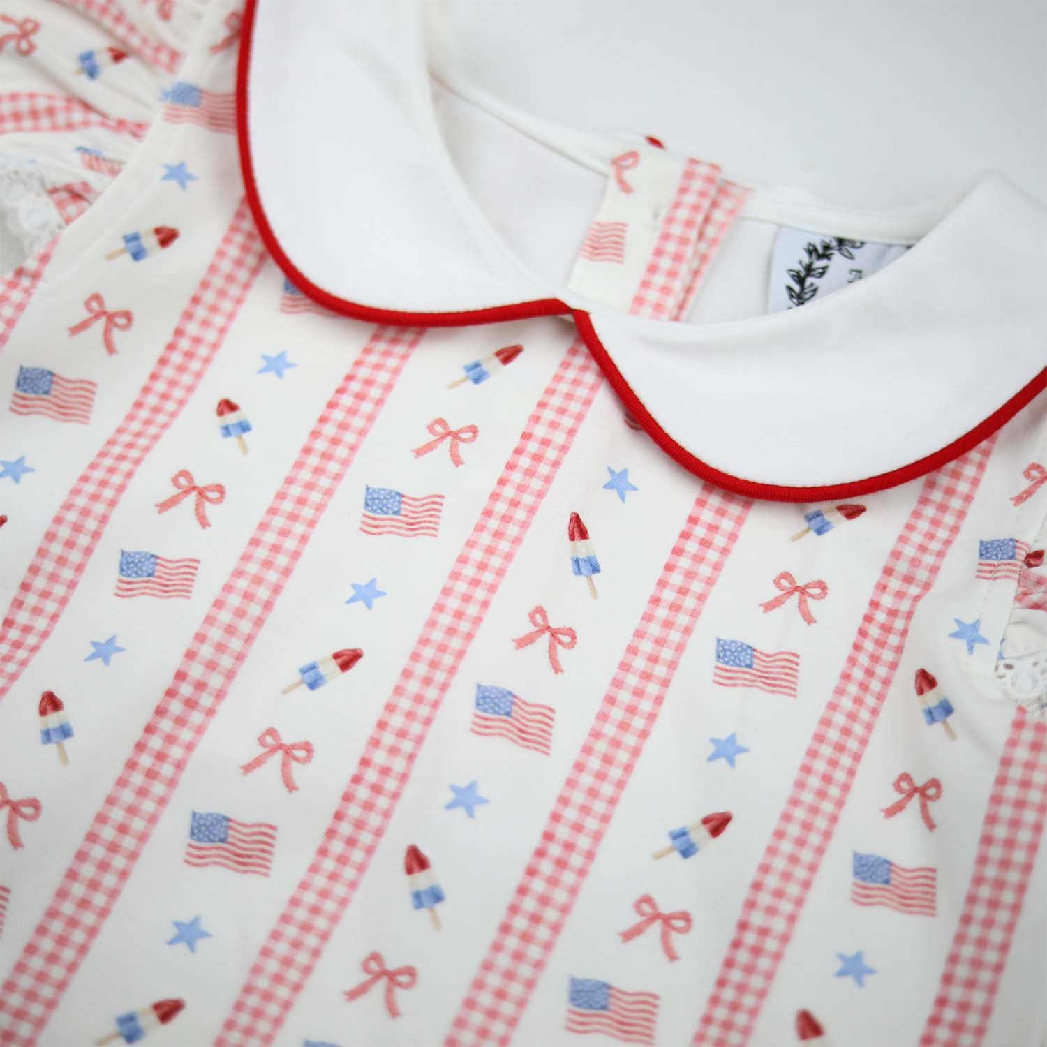 Patriotic Flags & Popsicles Bubble