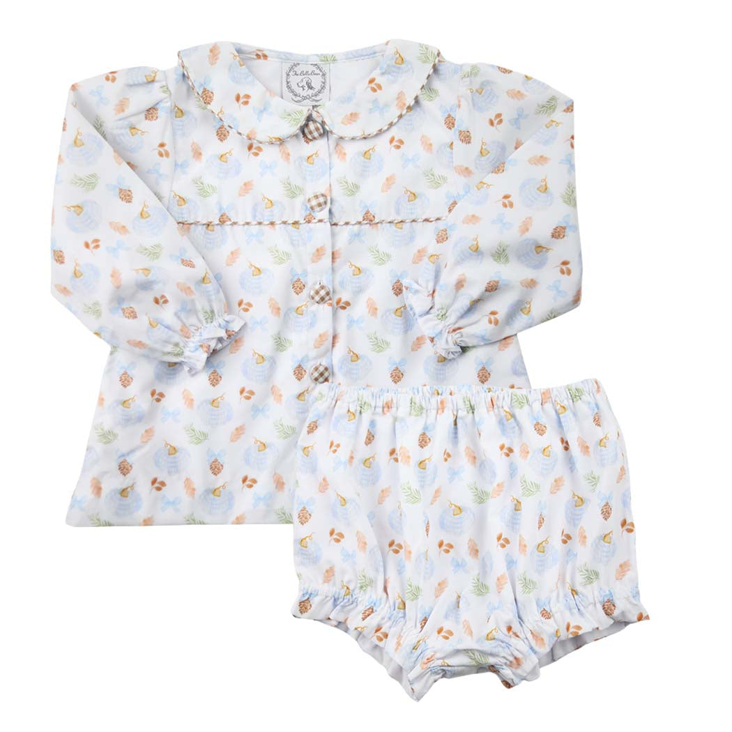 Pumpkin & Pinecone Bloomer Set