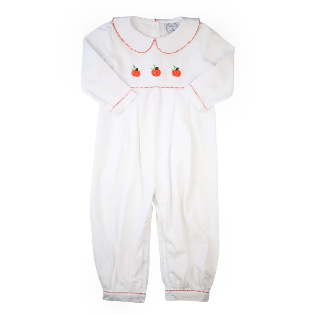 Classic Unisex Pumpkin Romper