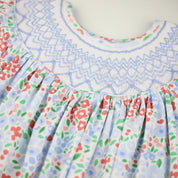 Annie Smocked Floral Bubble