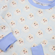 Baby Blue Santa Sweatshirt