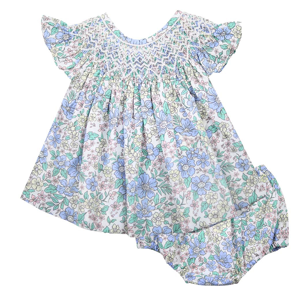 Floral Smocked Swing Set