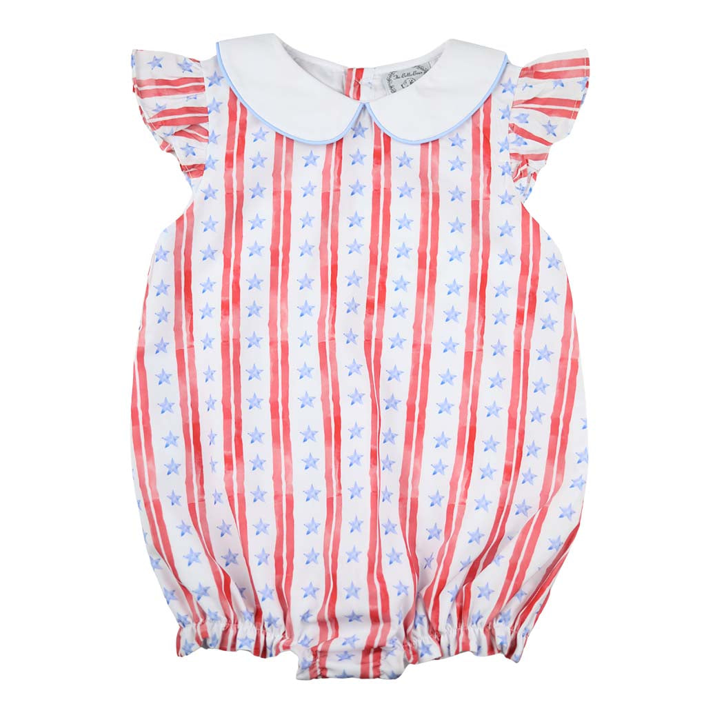 Girls Patriotic Stars Bubble