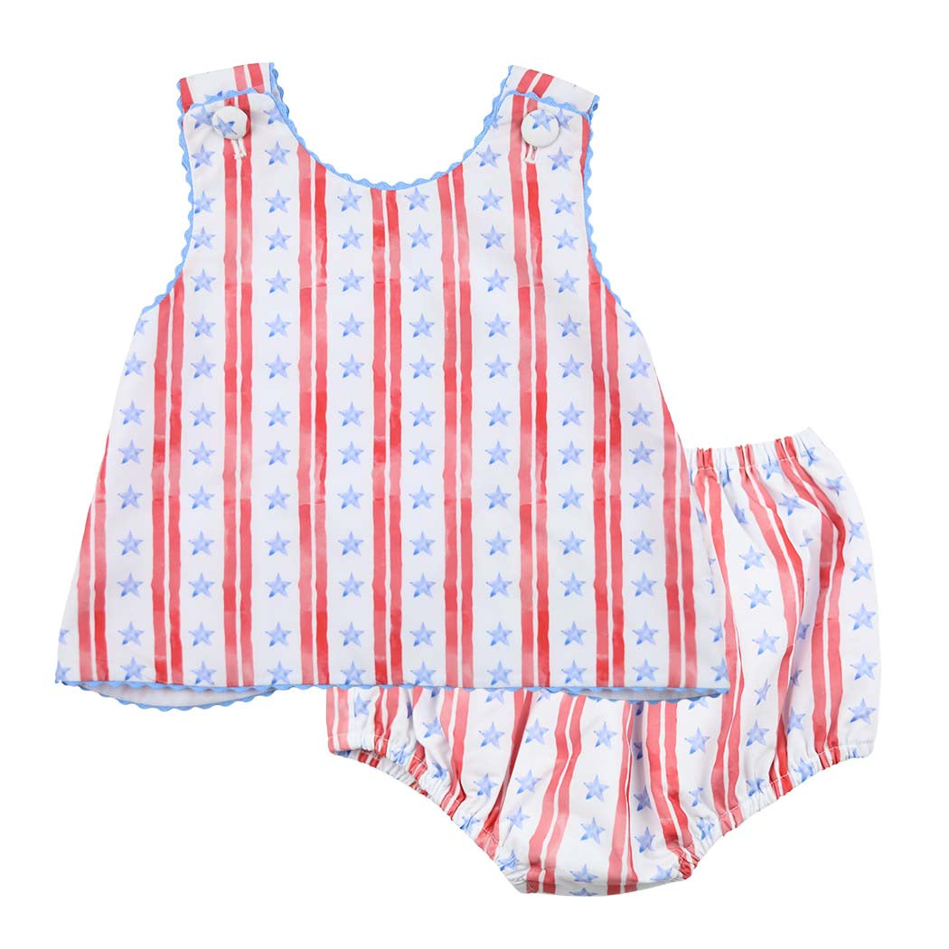 Patriotic Stars Swing Set