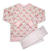 Red Bow Print Sweatshirt