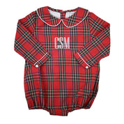 Christmas Red Tartan Bubble
