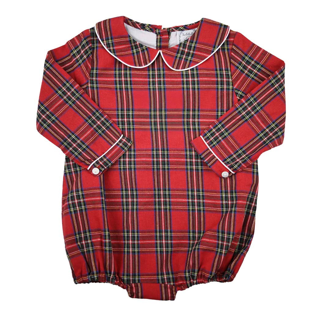 Christmas Red Tartan Bubble