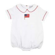 Boys Patriotic Honeycomb Flag Bubble