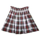 Christmas Tartan Smocked Skirt