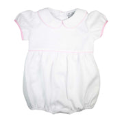 White & Pink Honeycomb Girl Bubble