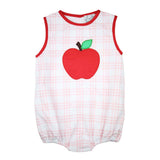 Sissy Pink Plaid Apple Bubble