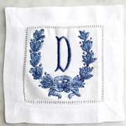 Parisian Monogram Cocktail Napkins