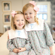 Mary Kate Floral Knit Bib Dress