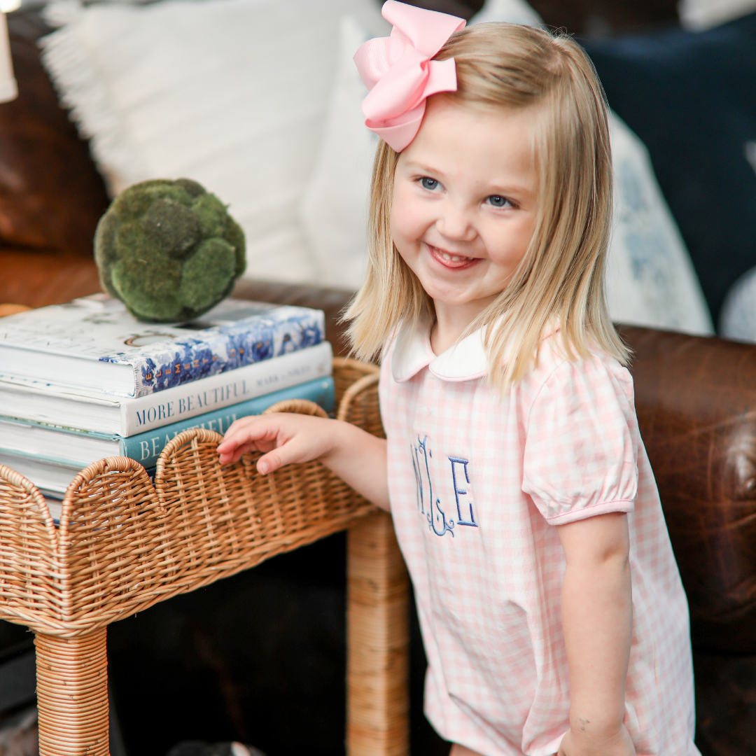 Hayden Pink Gingham Bubble