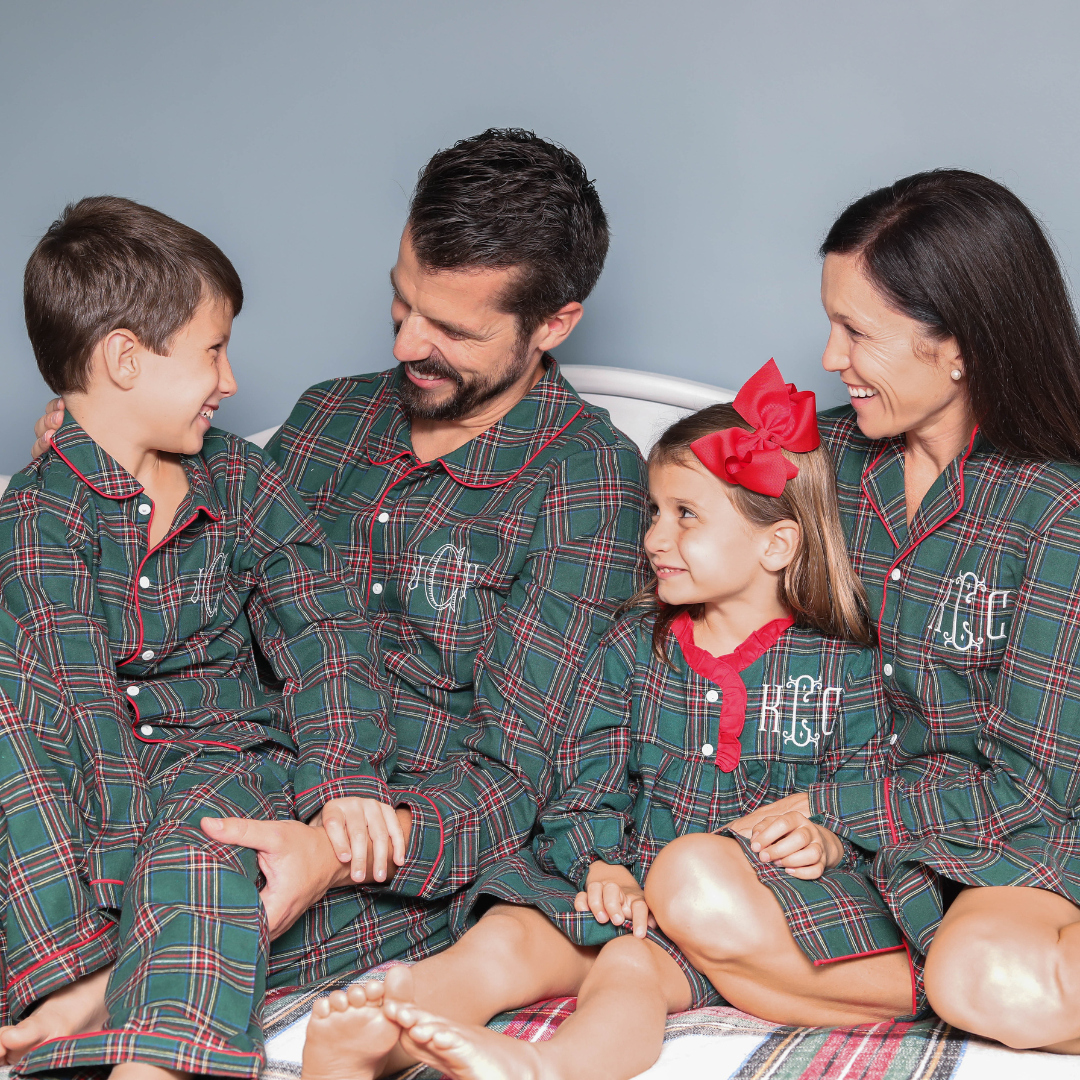 Cambridge Men’s Green Tartan Loungewear