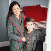 Cambridge Women's Green Tartan Robe