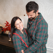 Cambridge Women's Green Tartan Robe