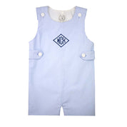 Charles Light Blue Oxford Shortall