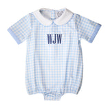 Hayden Blue Gingham Bubble