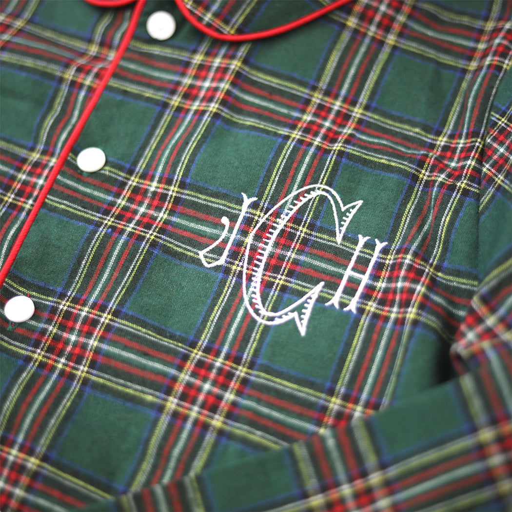 Cambridge Green Tartan Plaid Nightgown
