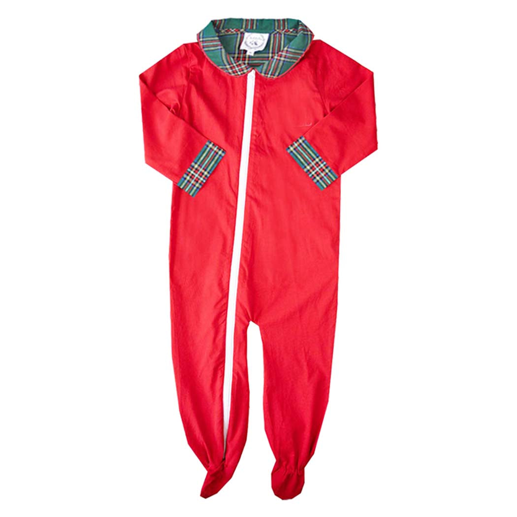 Cambridge Green Tartan Zip-Up1