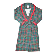 Cambridge Girl’s Green Tartan Robe