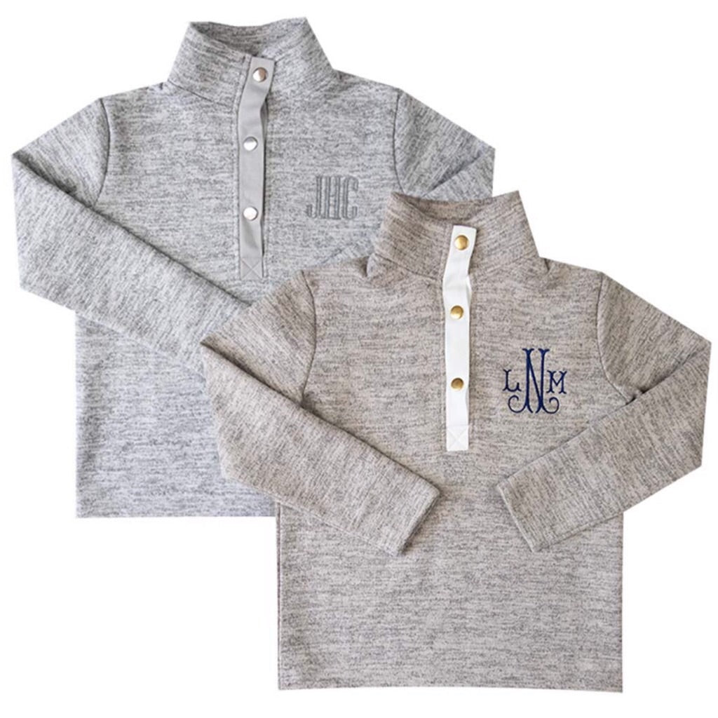 Kids unisex fleece pullover 