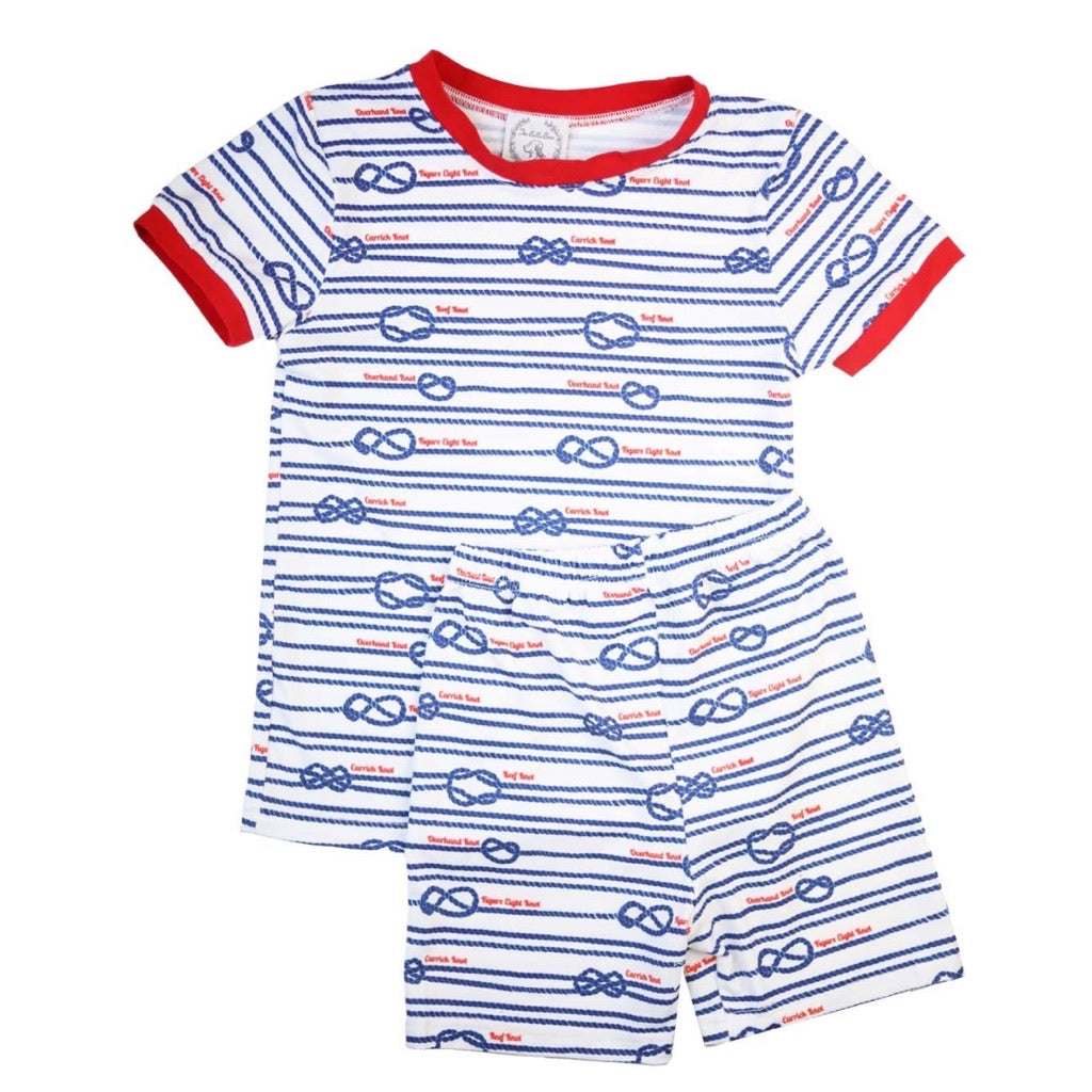 Nautical Knots Kids Knit Loungewear