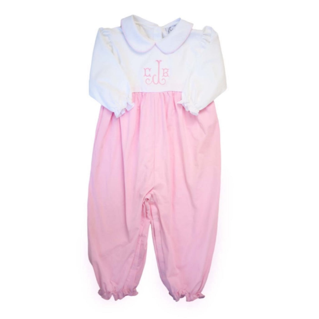 Pink Reese Classic Baby Romper