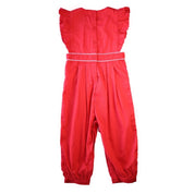 Rowan Red Ruffle Romper