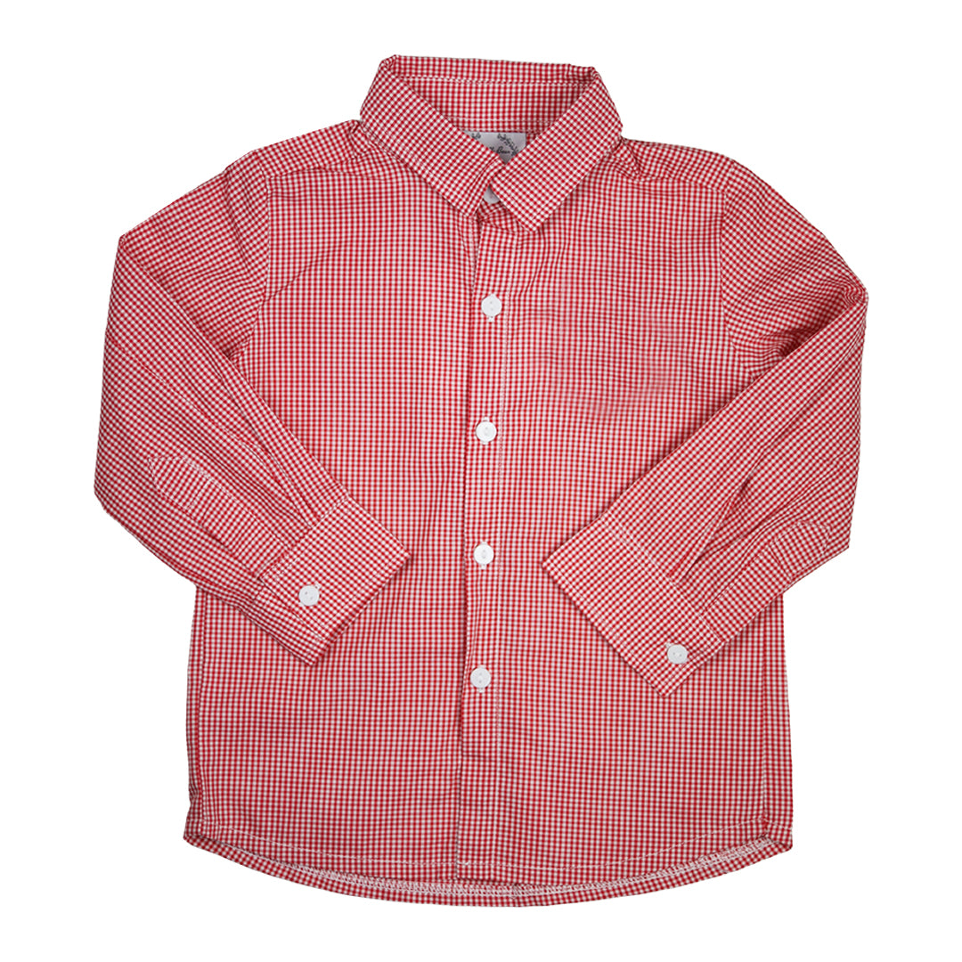 Holden Red Gingham Button Down Shirt