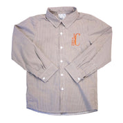 Matthew Brown Gingham Button Down Shirt