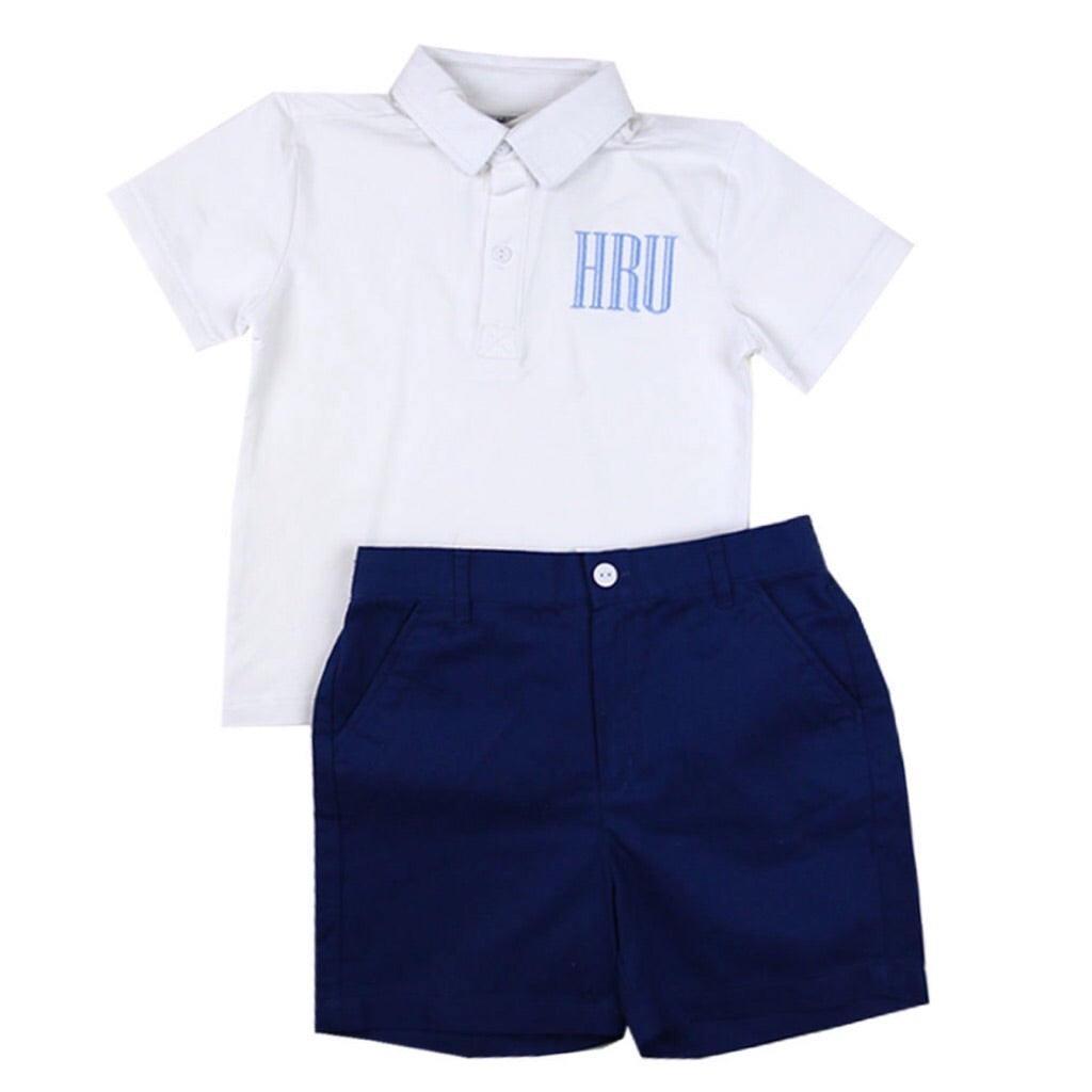 Boys Classic Khaki Shorts