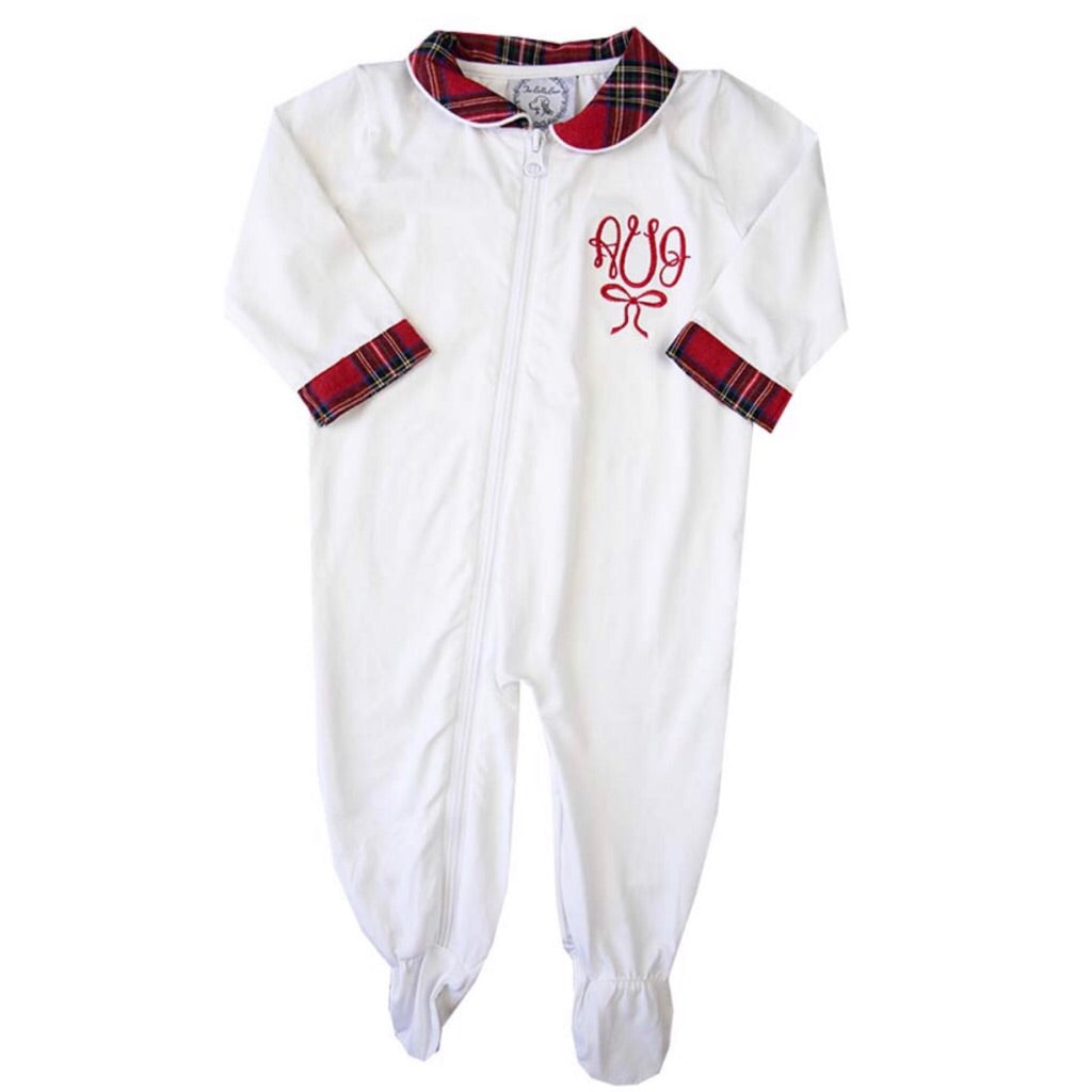 monogram christmas gift for baby 
