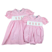 Peter Cottontail Smocked Bunny Dress