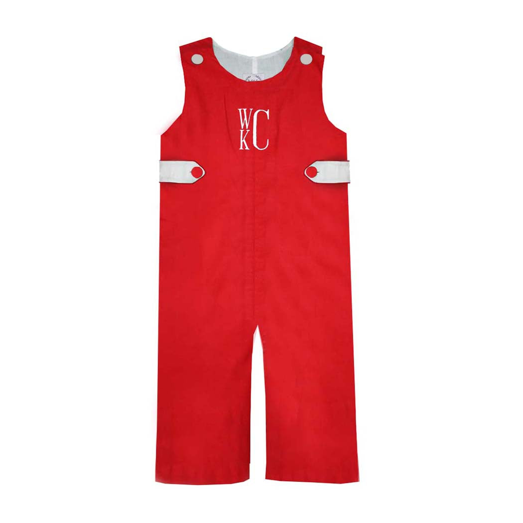 Red Hudson Corduroy Longall