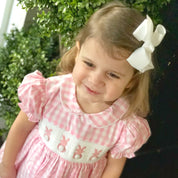 Peter Cottontail Smocked Bunny Dress