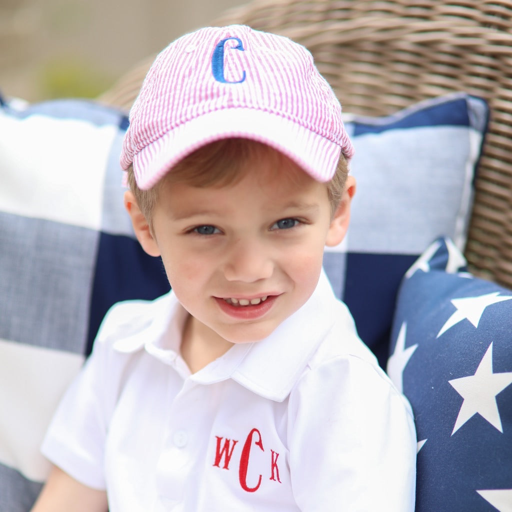 Monogrammed Kids Hat