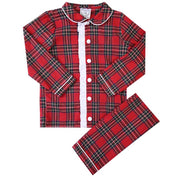 Children’s Red Tartan Loungewear