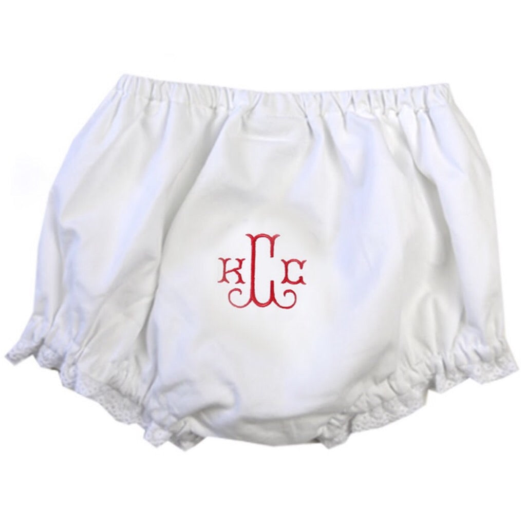 Eyelet Cotton Baby Bloomers