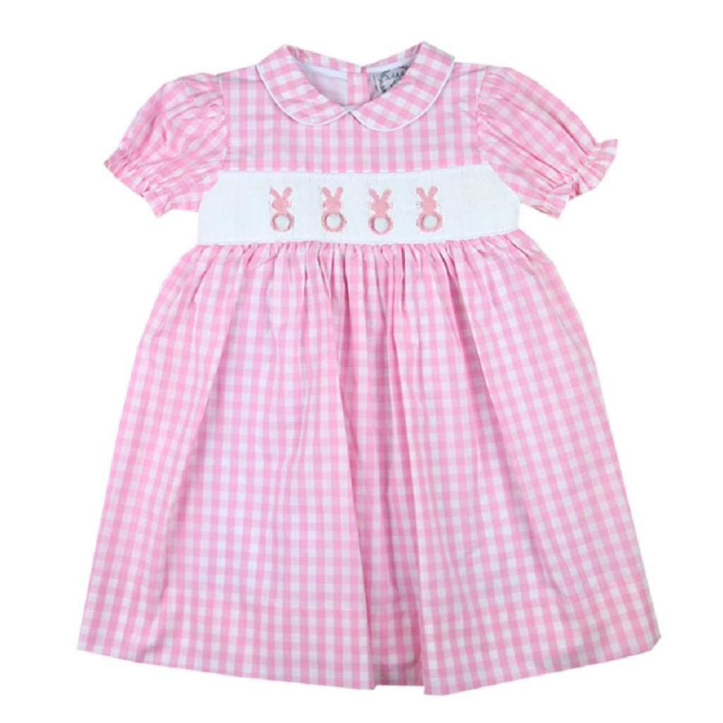 Peter Cottontail Smocked Bunny Dress