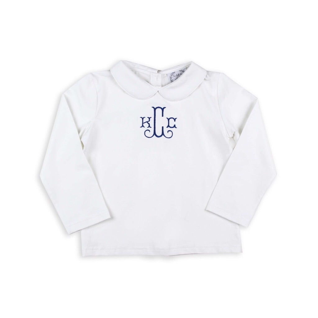 Peter Pan Knit Long Sleeve Shirt